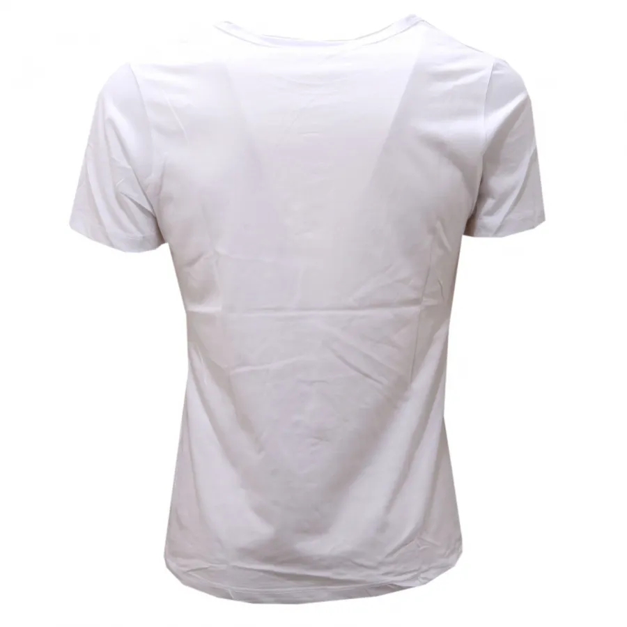 4143AF maglia uomo IM NOT ITALIAN white printed cotton t-shirt man