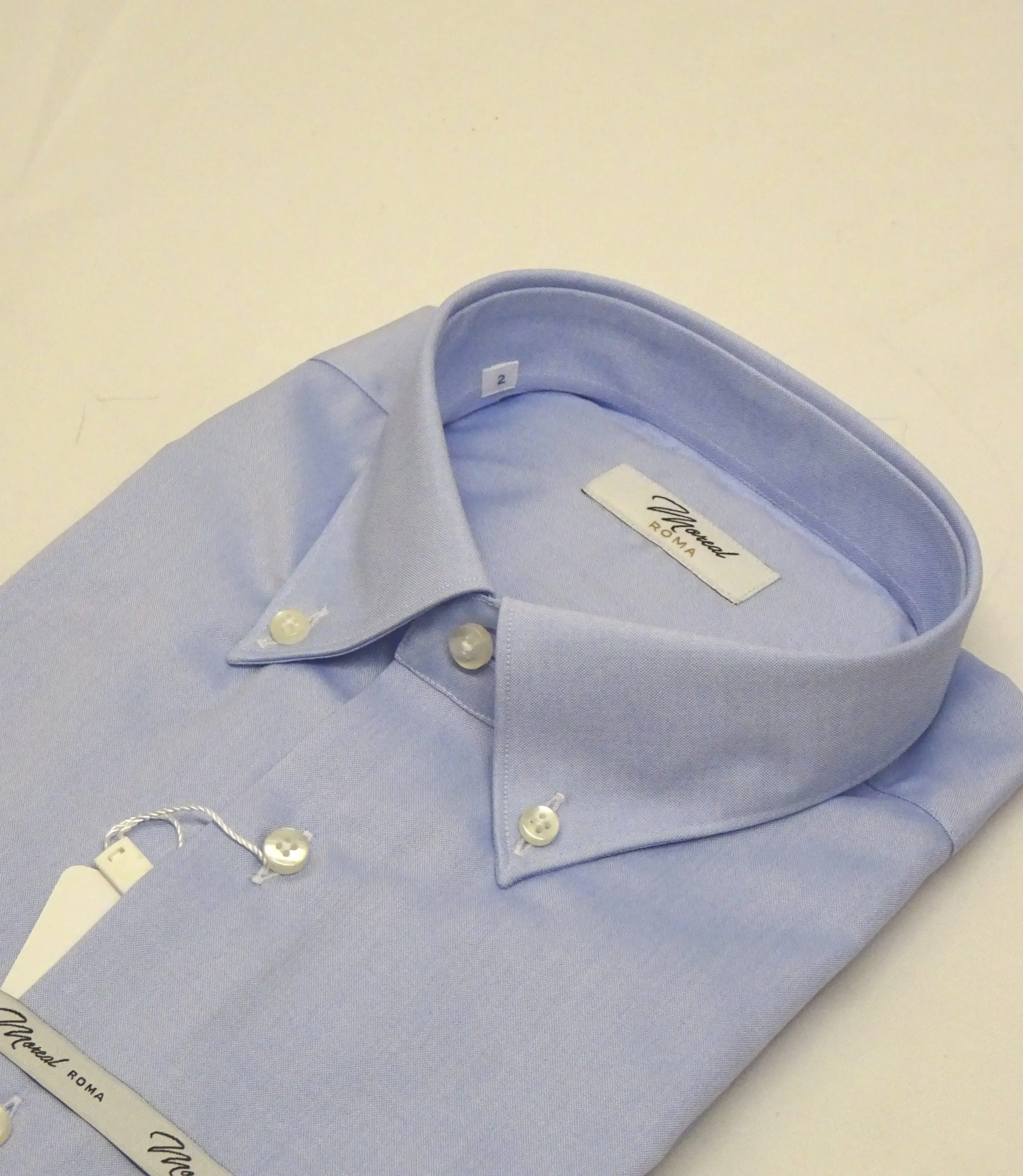Camicia oxfordino celeste