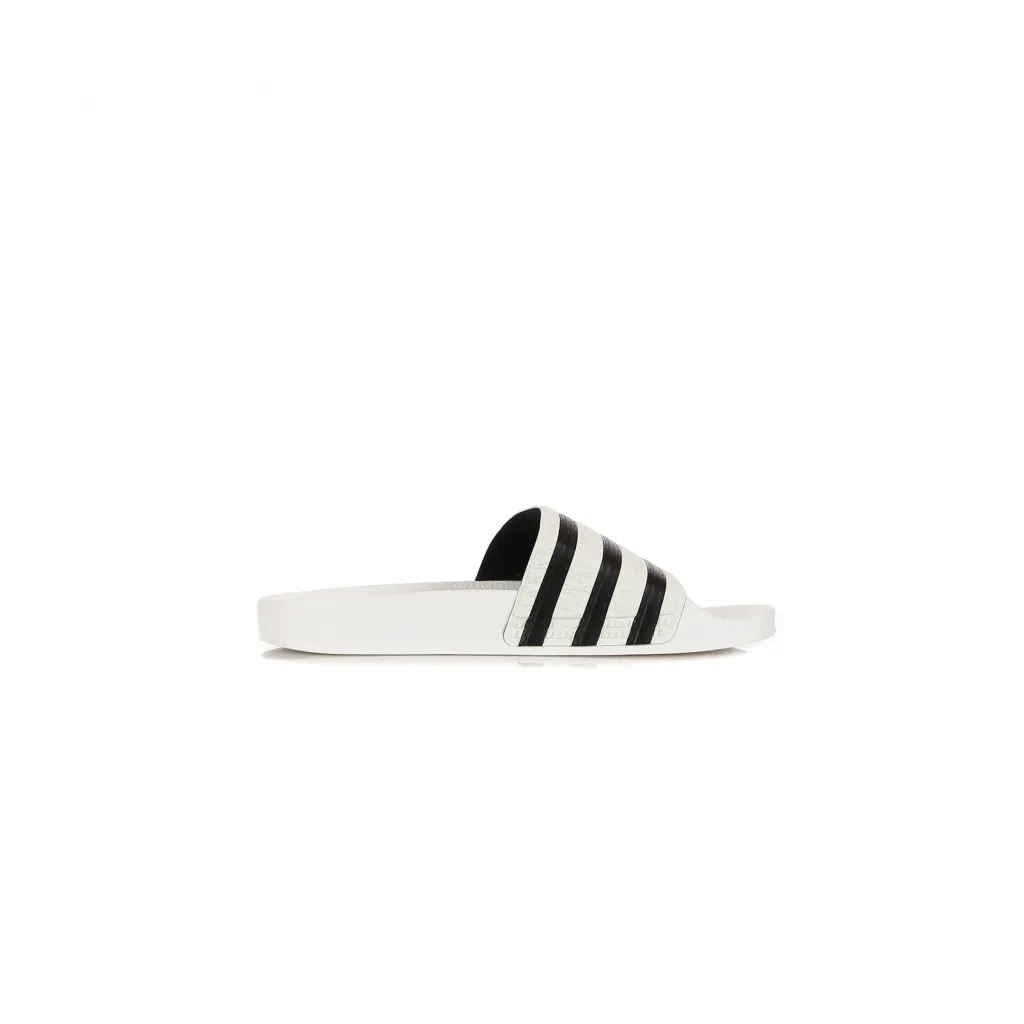 CIABATTE ADILETTE WHITE/CBLACK/WHITE