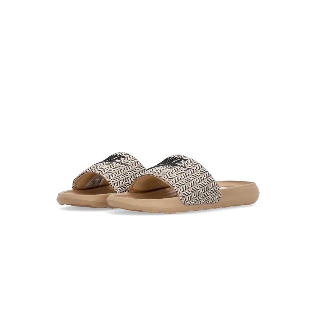 ciabatte donna w victori one slide x nike united HEMP/BLACK/SUMMIT WHITE