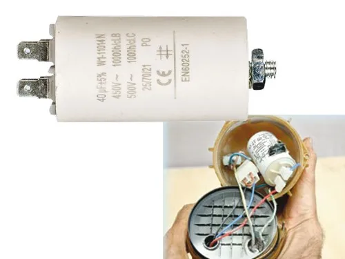 Condensatore 30UF per Elettropompe Sommerse LOWARA Motori Monofase 450V modello 300H CL.C