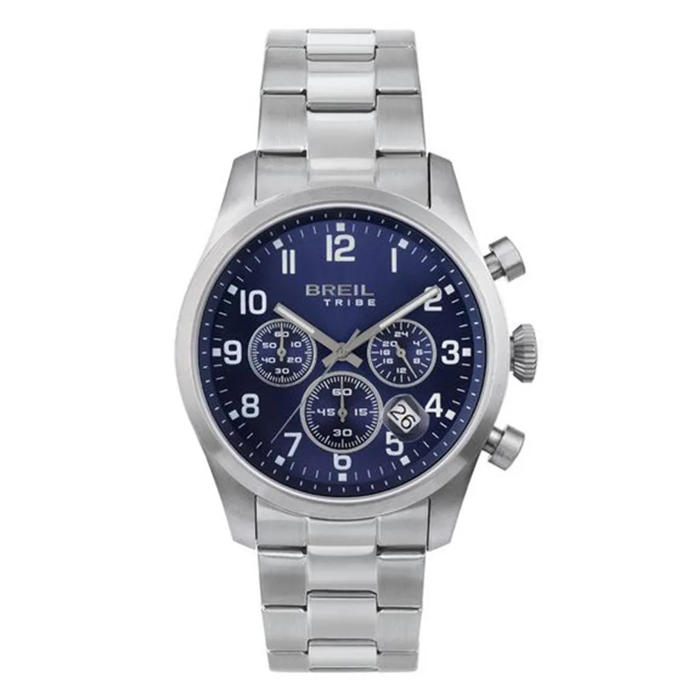 Cronografo Uomo Classic Elegance Blu Breil Tribe