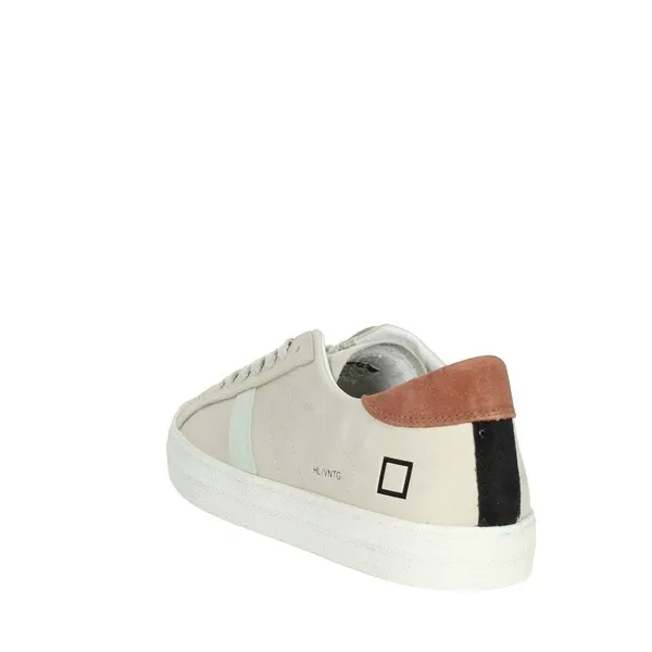 D.A.T.E.  SNEAKERS BASSA M381-HL-VC-IV BEIGE