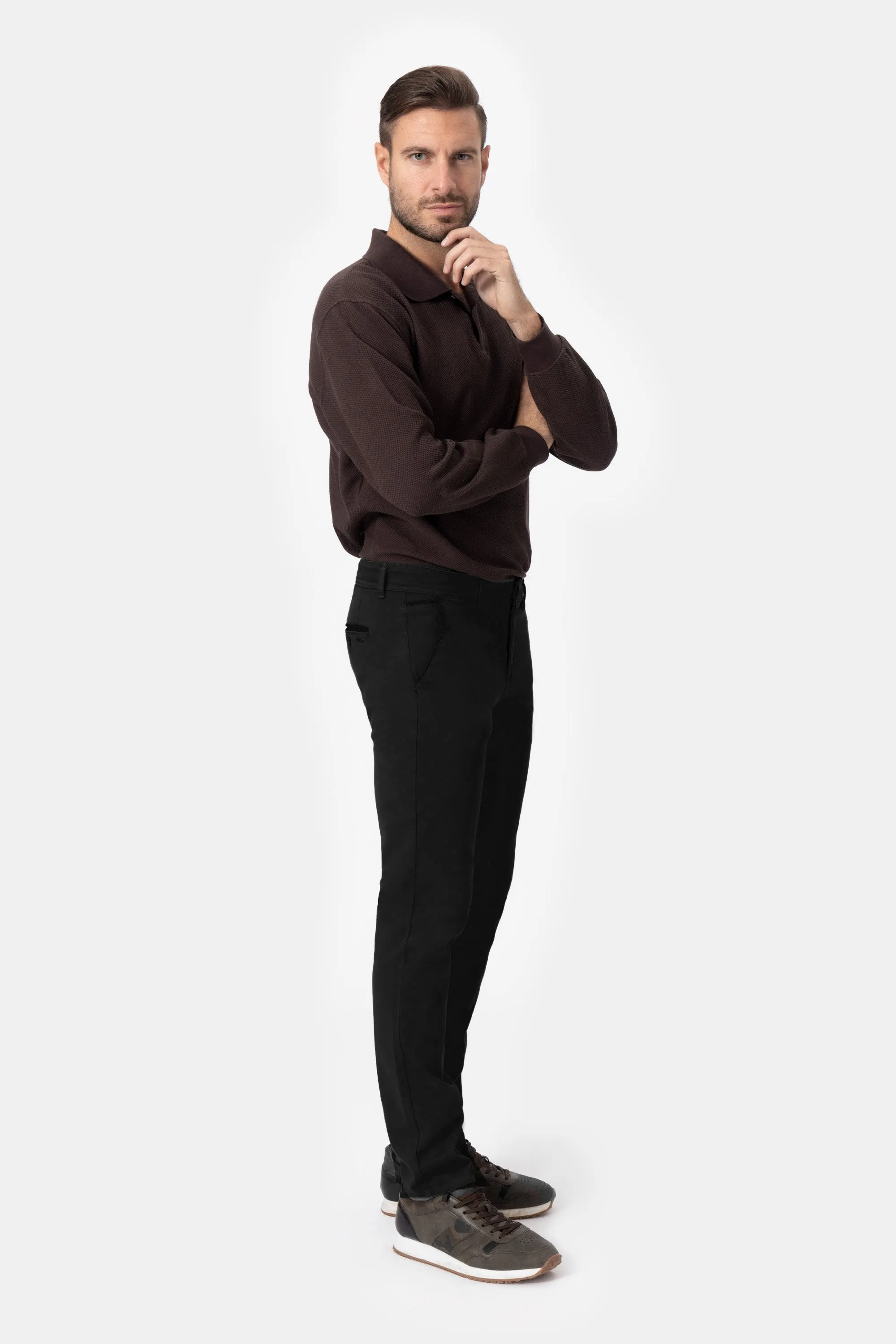 Dirk Mna Pantalone chinos in cotone