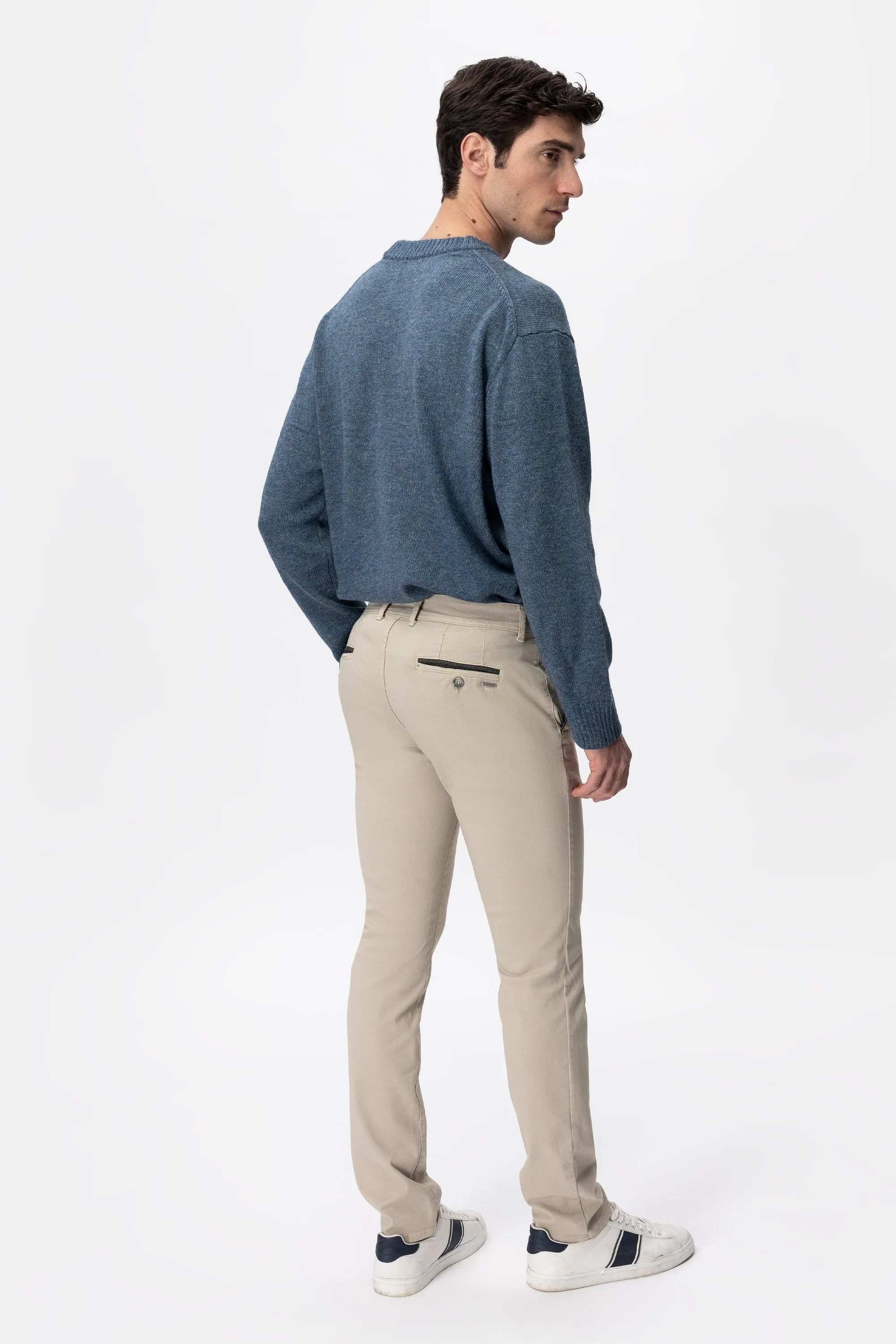 Dirk Mna Pantalone chinos in cotone