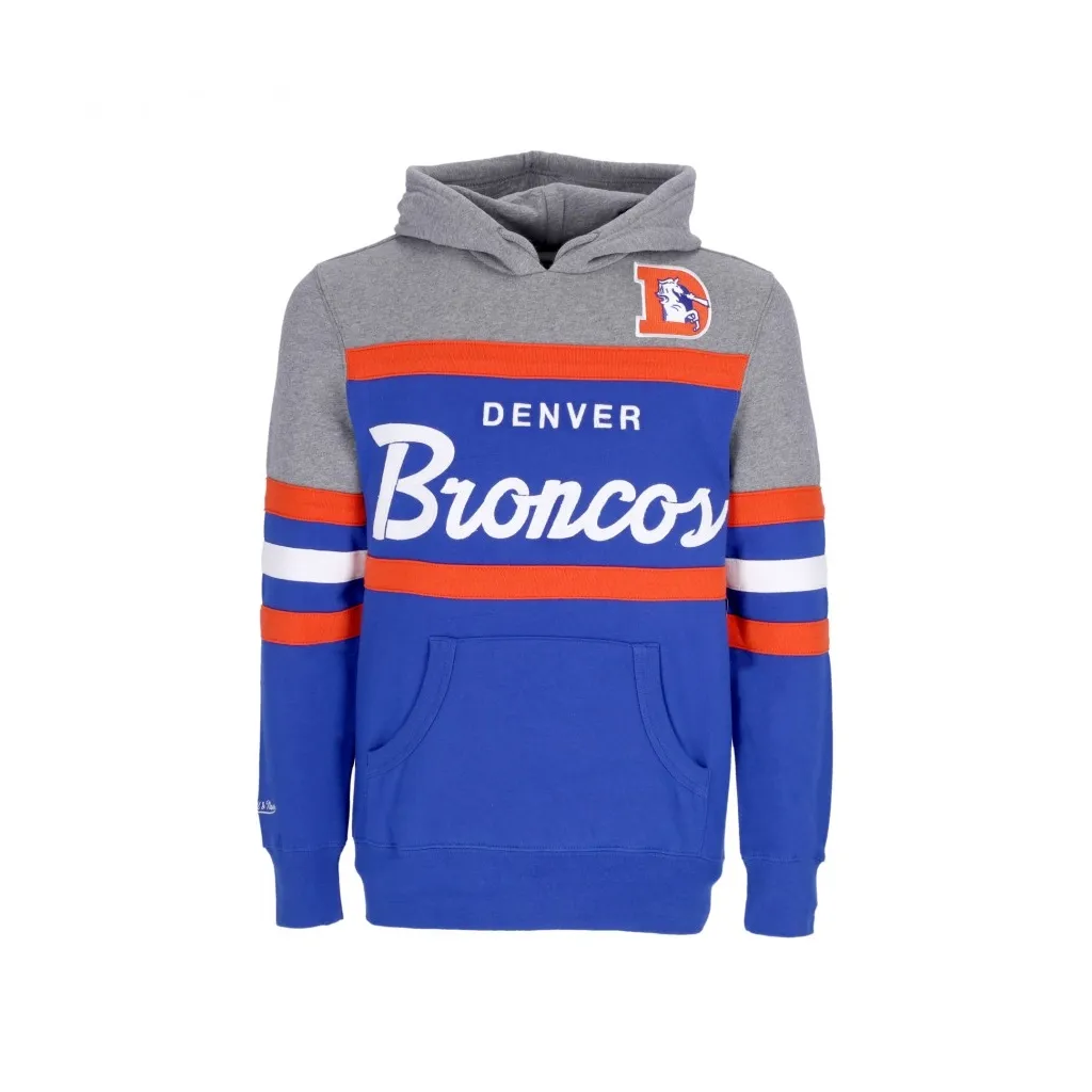 felpa cappuccio uomo nfl headcoach hoodie denbro ROYAL