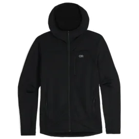 Felpa con cappuccio e zip intera in pile Vigor Grid di Outdoor Research da uomo