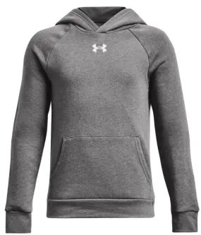 Felpe con cappuccio Under Armour UA Rival Fleece Hoodie-GRY