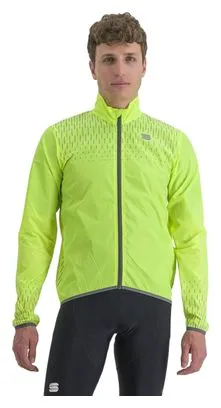 Giacca Sportful Reflex a manica lunga giallo fluo