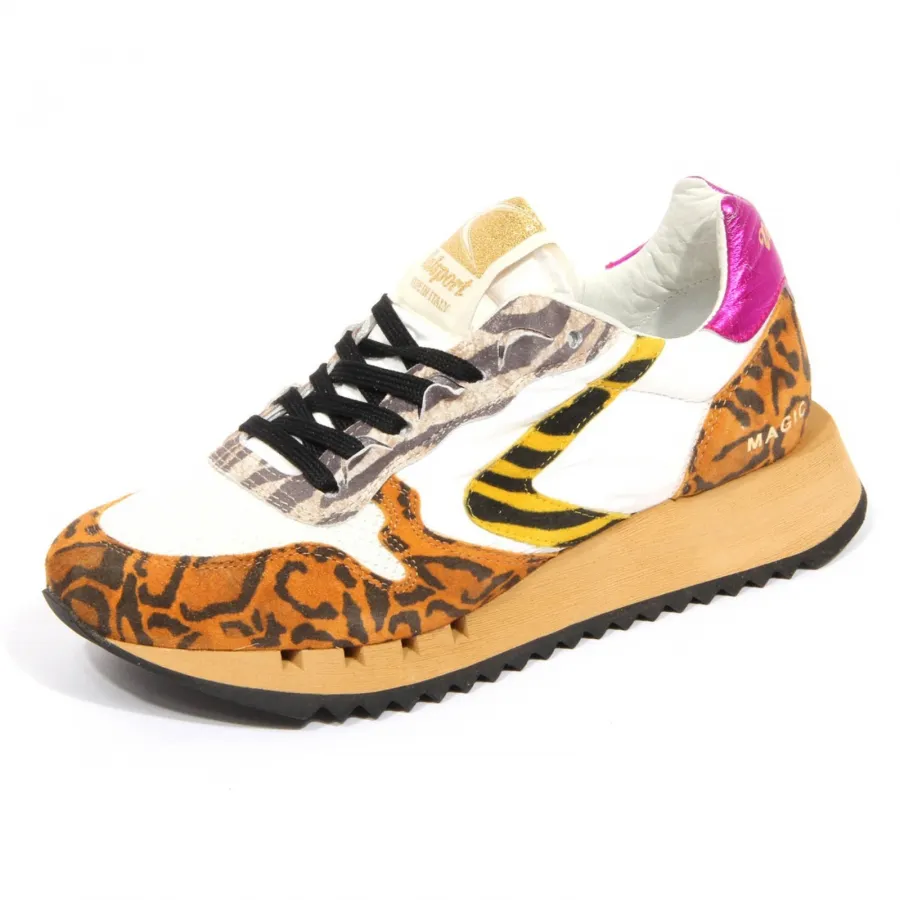 H0690 sneaker donna VALSPORT women  MAGIC ANIMALIER shoe multicolor