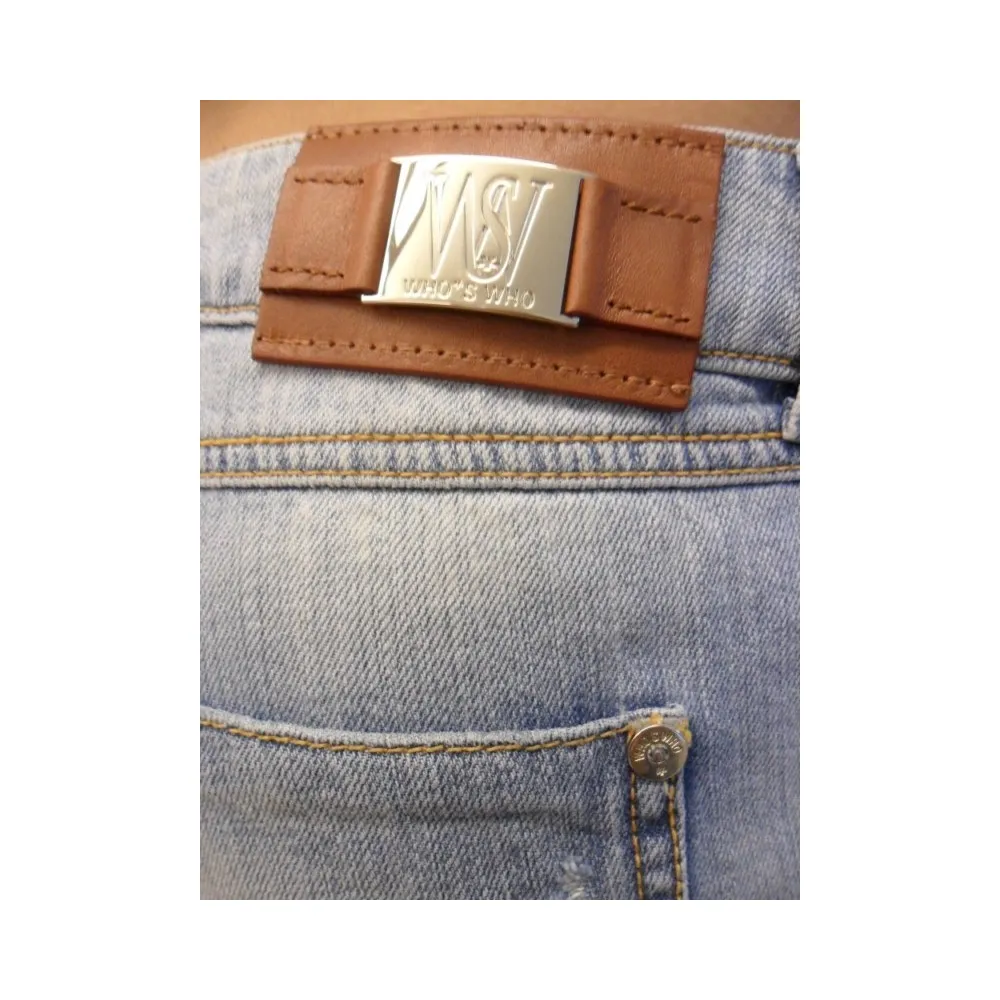 Jeans Who's Who azzurro
