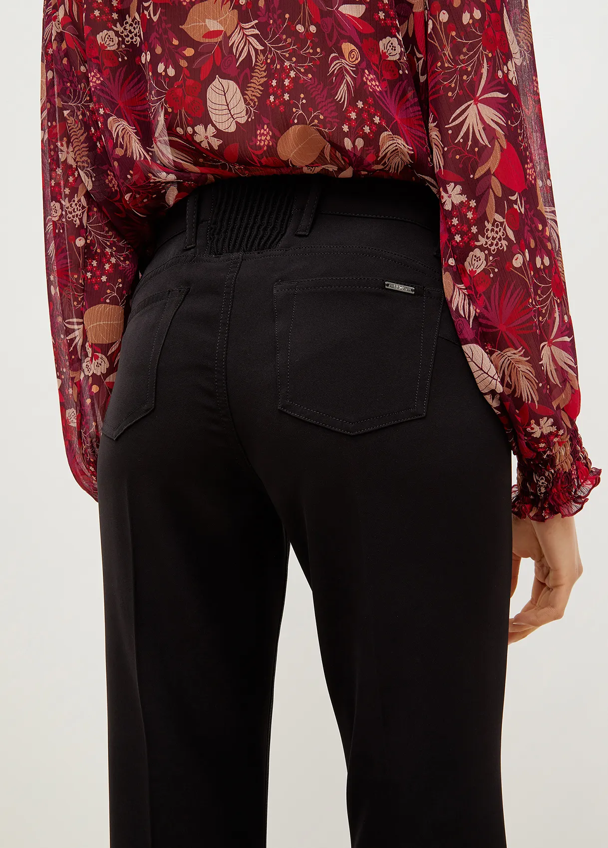 Liu jo Pantaloni bottom up in twill ecosostenibili WF2359T789622222