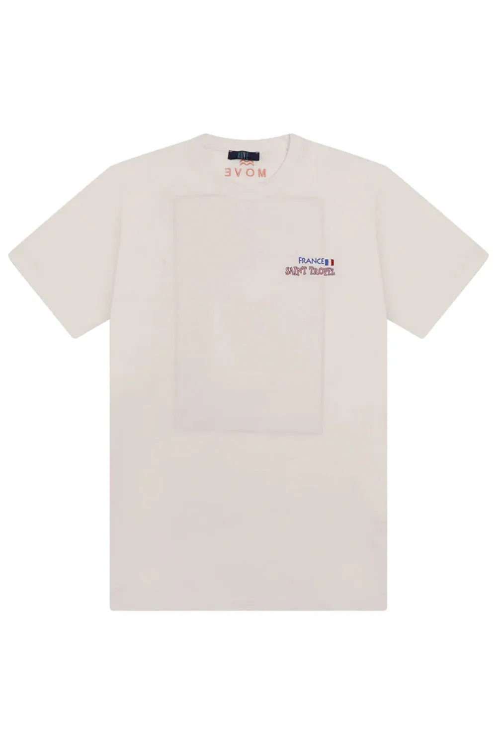MOVE BEACHWEAR T-shirt con stampa sul retro