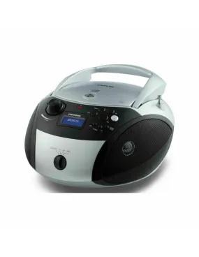 Radio CD Bluetooth MP3 Grundig RCD1500BTS Argentato Nero/Grigio