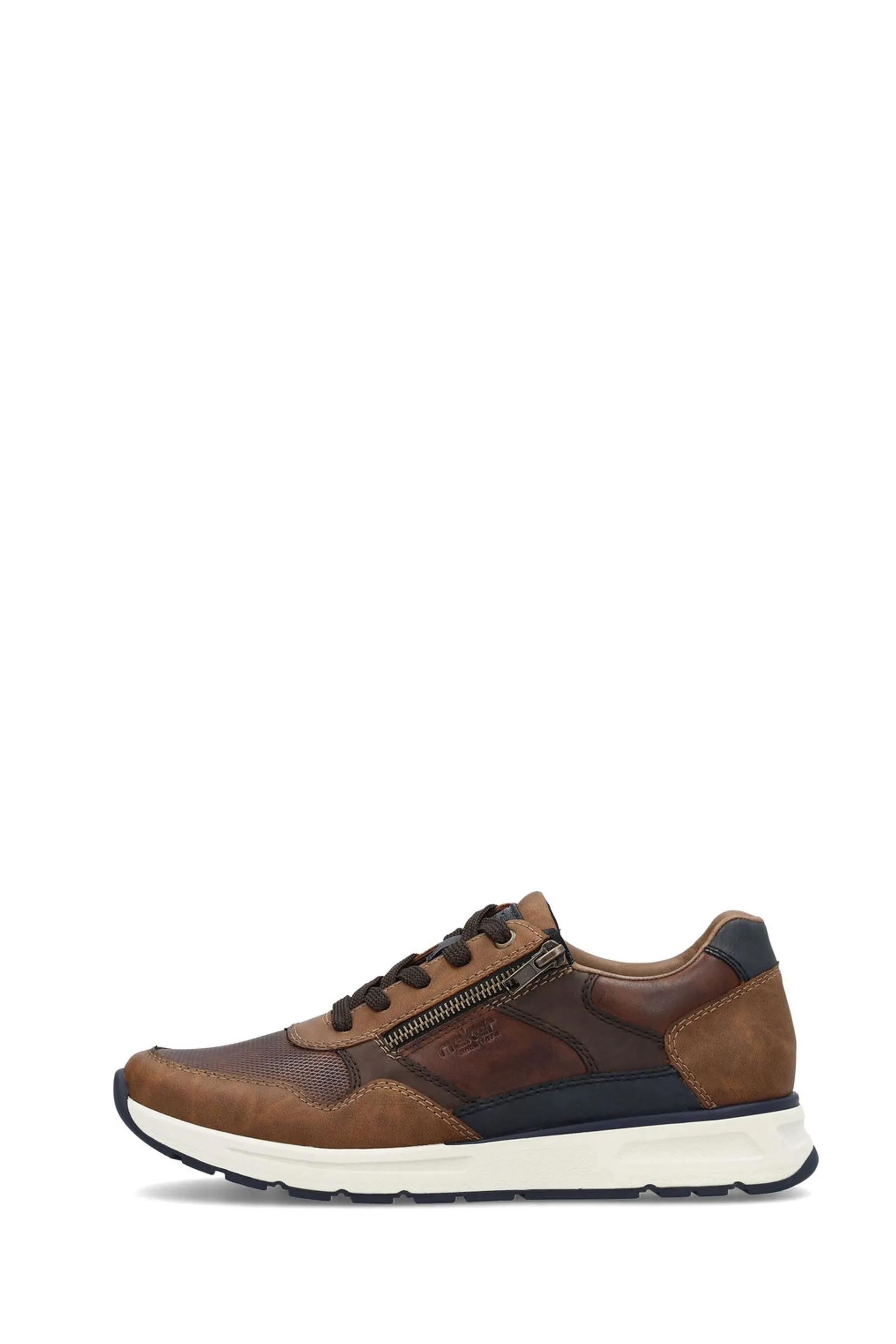 Rieker Uomo - Marrone con zip - Scarpe