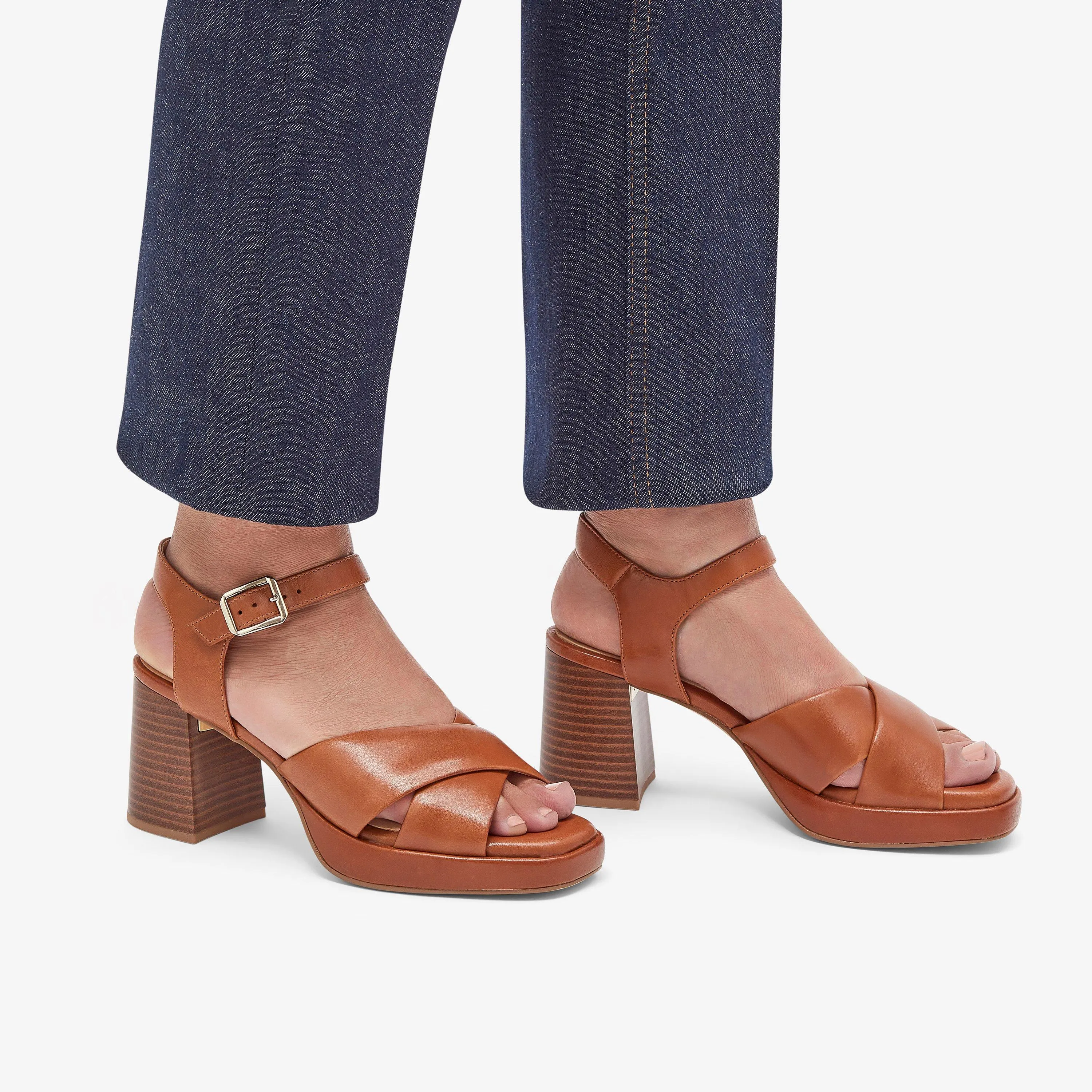 Ritzy75 Rae Pelle marrone chiaro