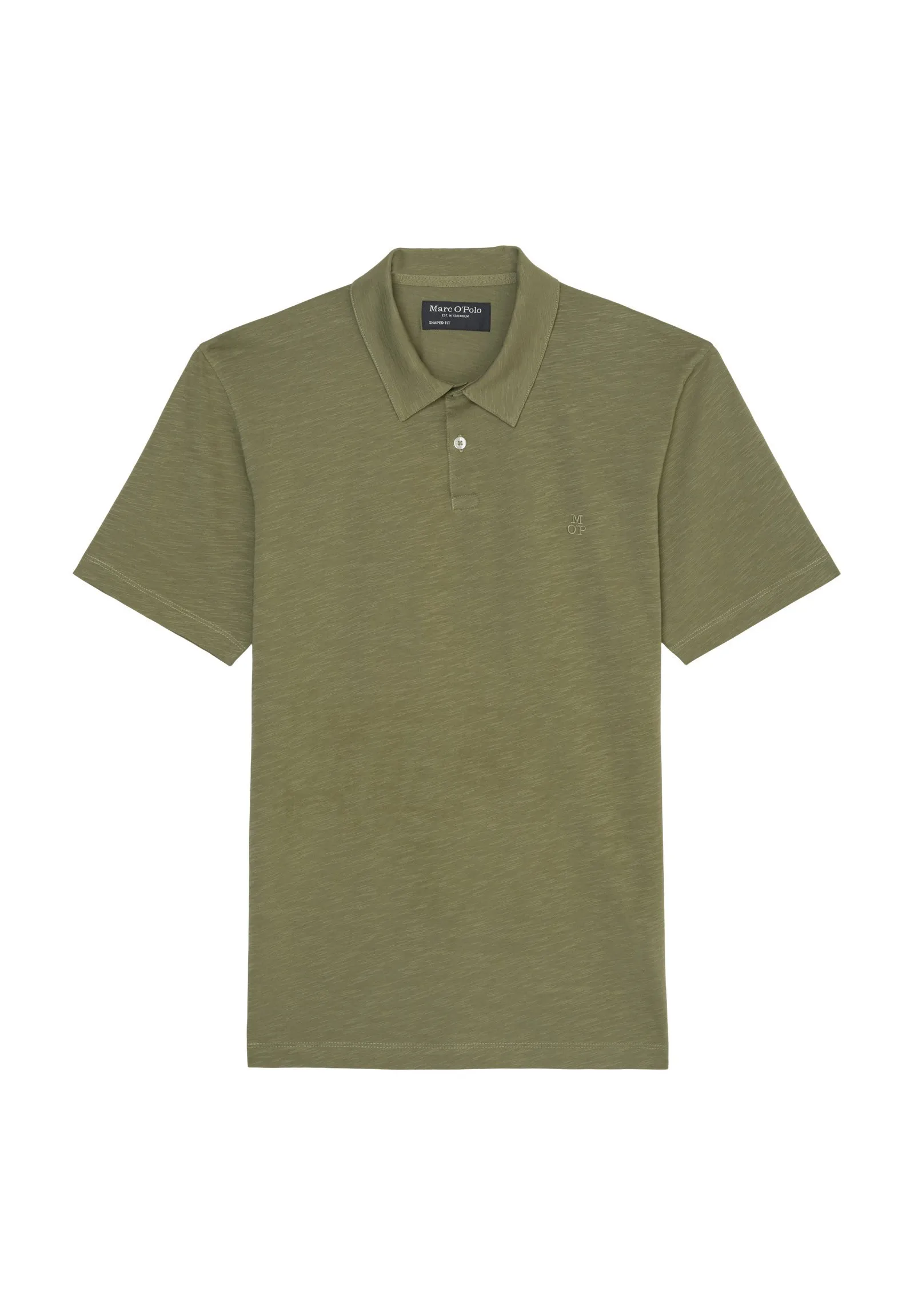 SHORT SLEEVE SELF COLLAR EMBROIDERY - Polo