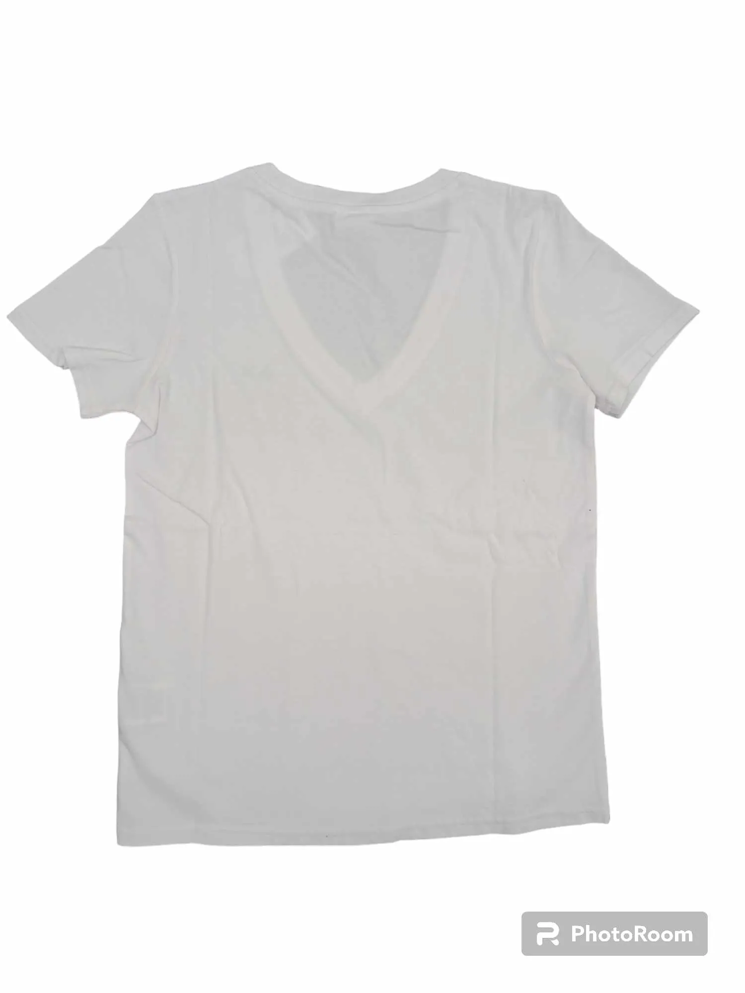 SUN68 T-shirt manica corta basica scollo a V T-SHIRT MIXED FABRIC T34221