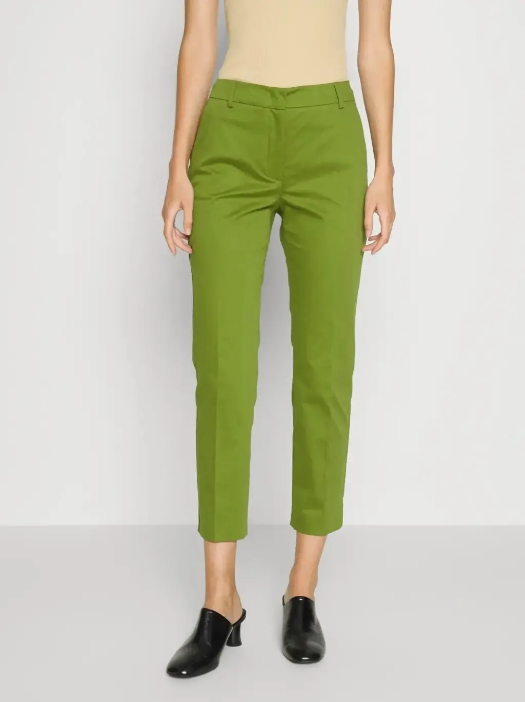 WEEKEND max mara pantaloni in monostretch LATO