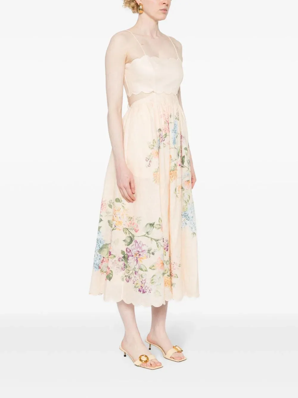 Zimmermann Halliday Floral Dress